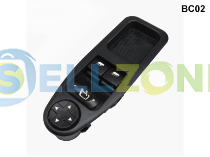 Κονσόλα υψηλής τεχνολογίας με κουμπιά για ηλεκτρικά παράθυρα για Peugeot 3 Citroen Jumpy - BC02